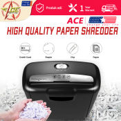 ACE A4 Automatic Paper Shredder - Office Household Mini Gear