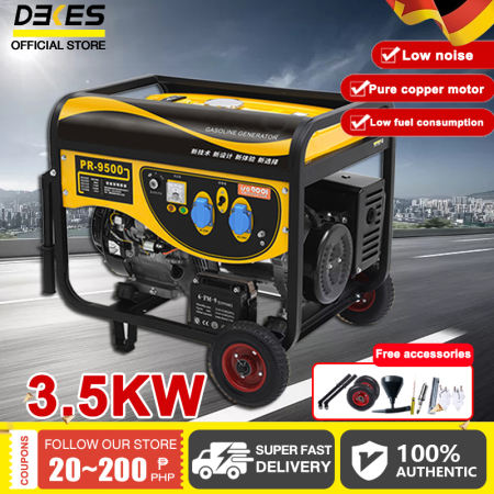 DEKES 3.5KW Gasoline Generator with Double Protection System