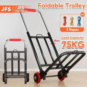 JFS Folding Shopping Cart & Luggage Trolley - Multifunctional