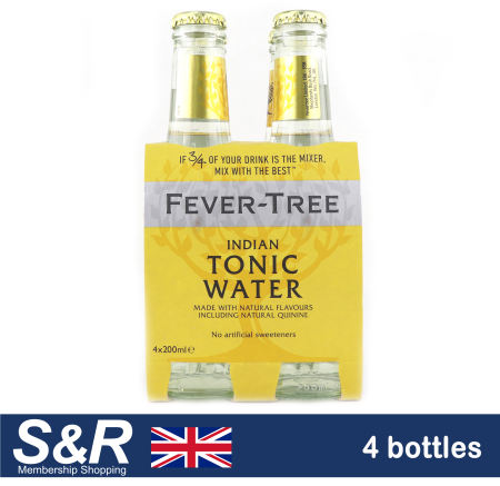 Fever-Tree Indian Tonic Water 4 bottles