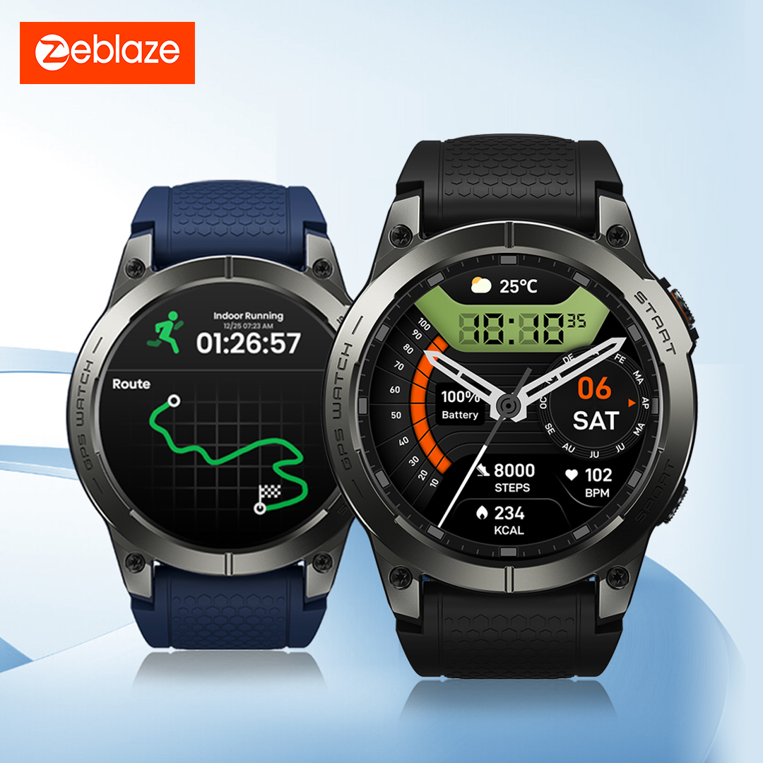 [The New 2024] Zeblaze Stratos 3 Pro GPS Smart Watch Built-in GPS & Route Import AMOLED Display Bluetooth Phone Calls ราคา 2,016 บาท*ส่งฟรี