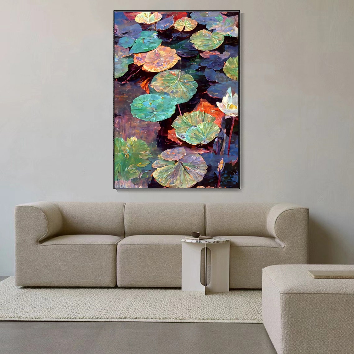 Shop Lotus Flower Canvas Painting online