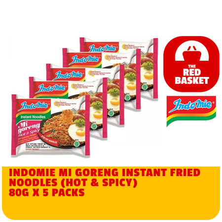 Indomie MI Goreng Instant Fried Noodles 80G X 5PACKS