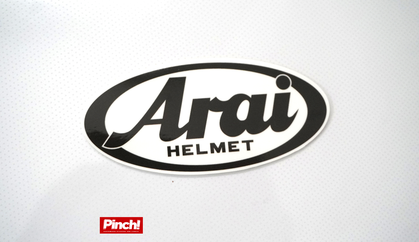 arai helmet logo - Contour-X Snake piece aerodynamic rear exhaust/spoiler Arai GP-7 - Veneratio Designs