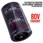 80V 10000uF Electrolytic Capacitor Filter Current Condenser For Audio Amplifier