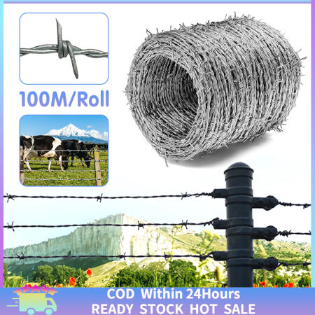 Iron Barbed Wire Roll Fence - Anti-climb, Galvanized, Anti-rust