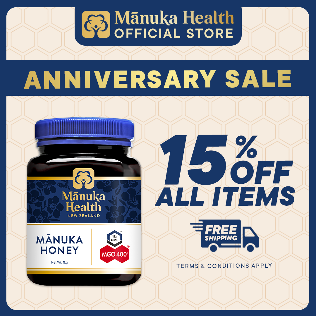 MGO 400+ UMF 13+ Manuka Honey (1kg) - 100% PURE NEW ZEALAND HONEY FROM MANUKA HEALTH