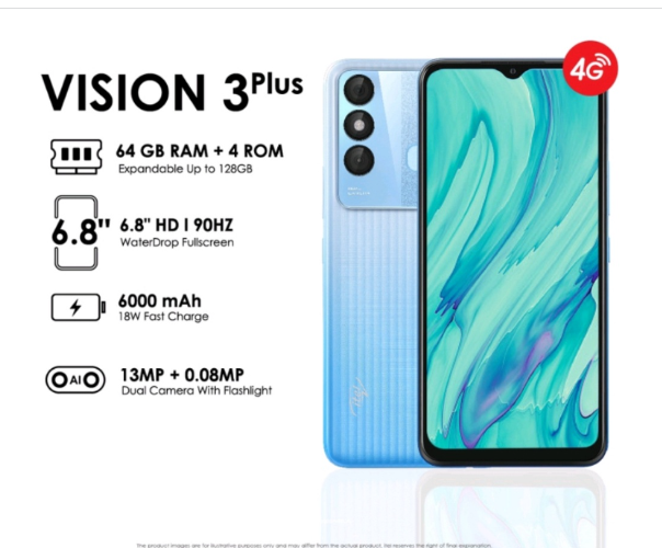 itel vision 3plus