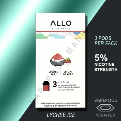 Allo Pods 50mg / 5% Nic Level - 3pcs per pack - For Allo Vape Devices only (7)