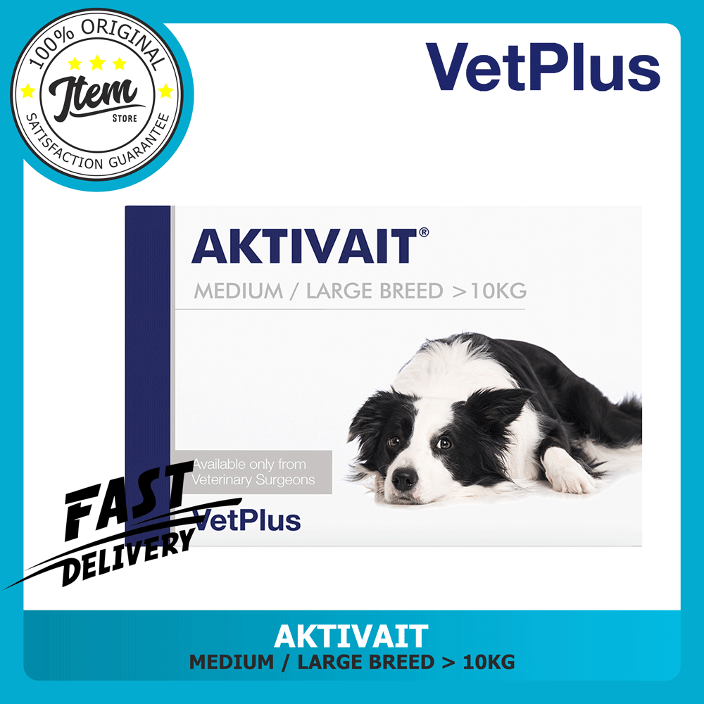 AKTIVAIT Medium Large Breed 60 Capsules VetPlus Lazada PH