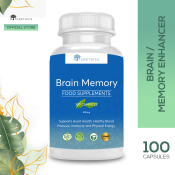 Naturethics Brain Memory Food Supplement Capsules