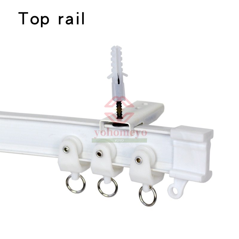 【Ready Stock】Silent Curtain Track Bendable Track Balcony Bay Window Track DIY Soft Track - Image 3