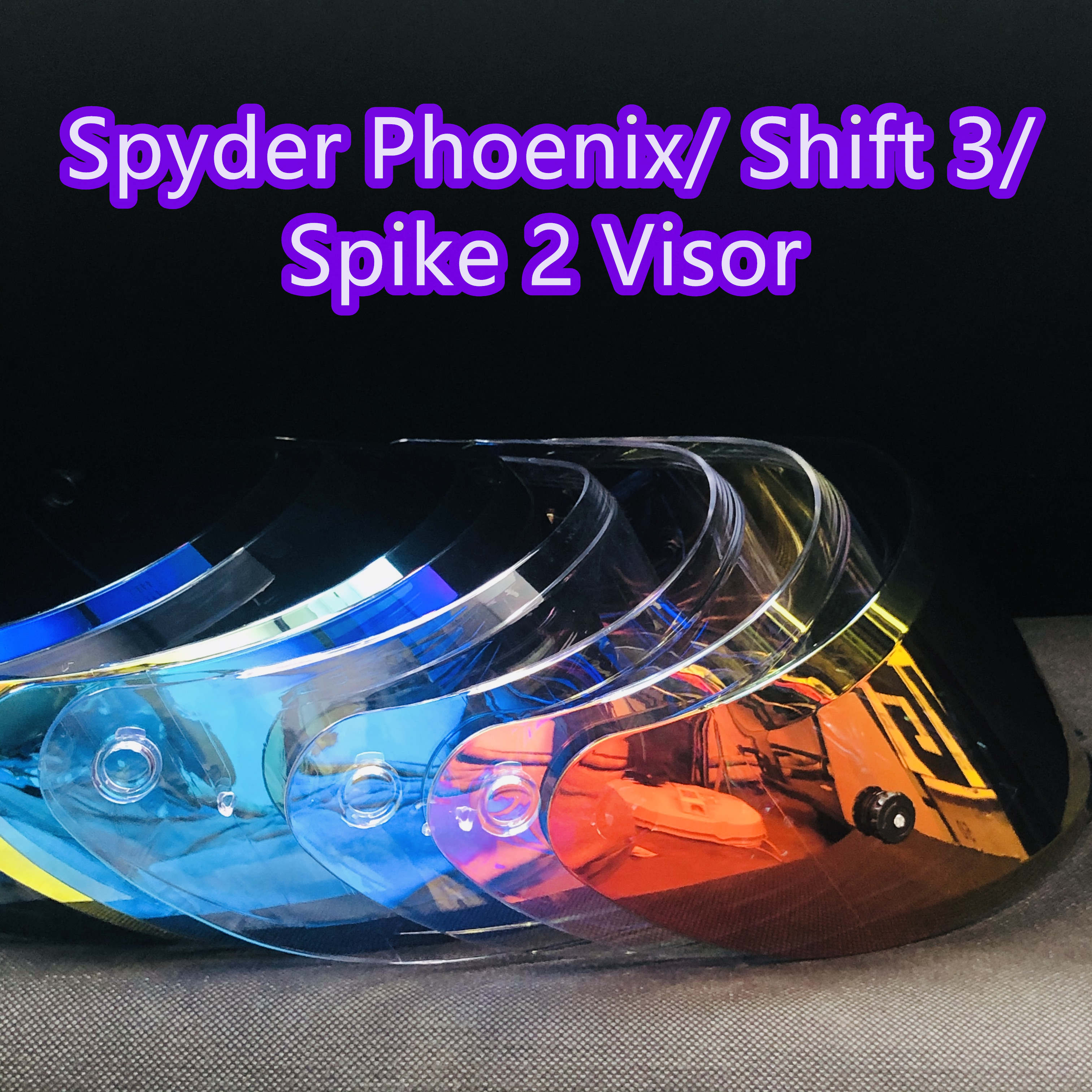 Spyder spike 2 sales visor