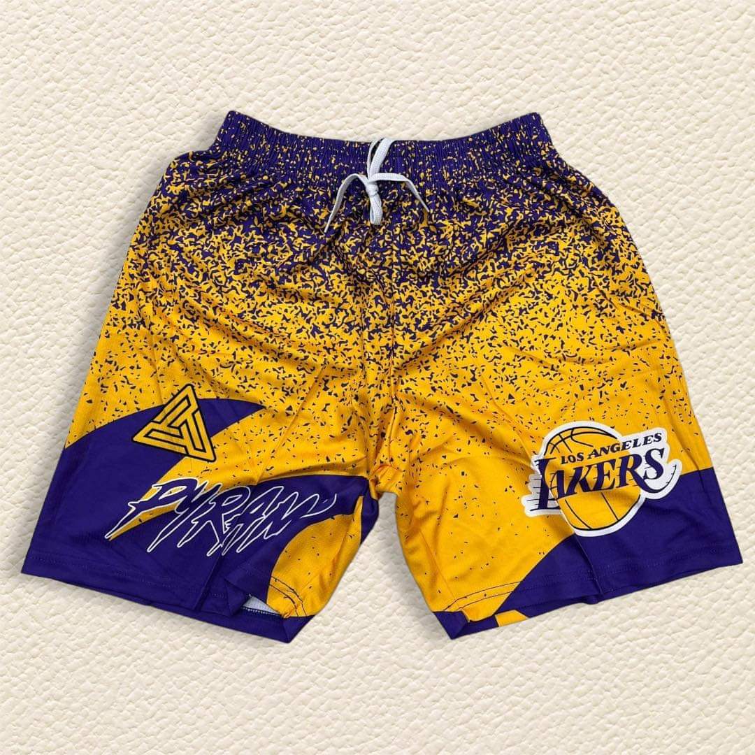 Lakers cheap board shorts