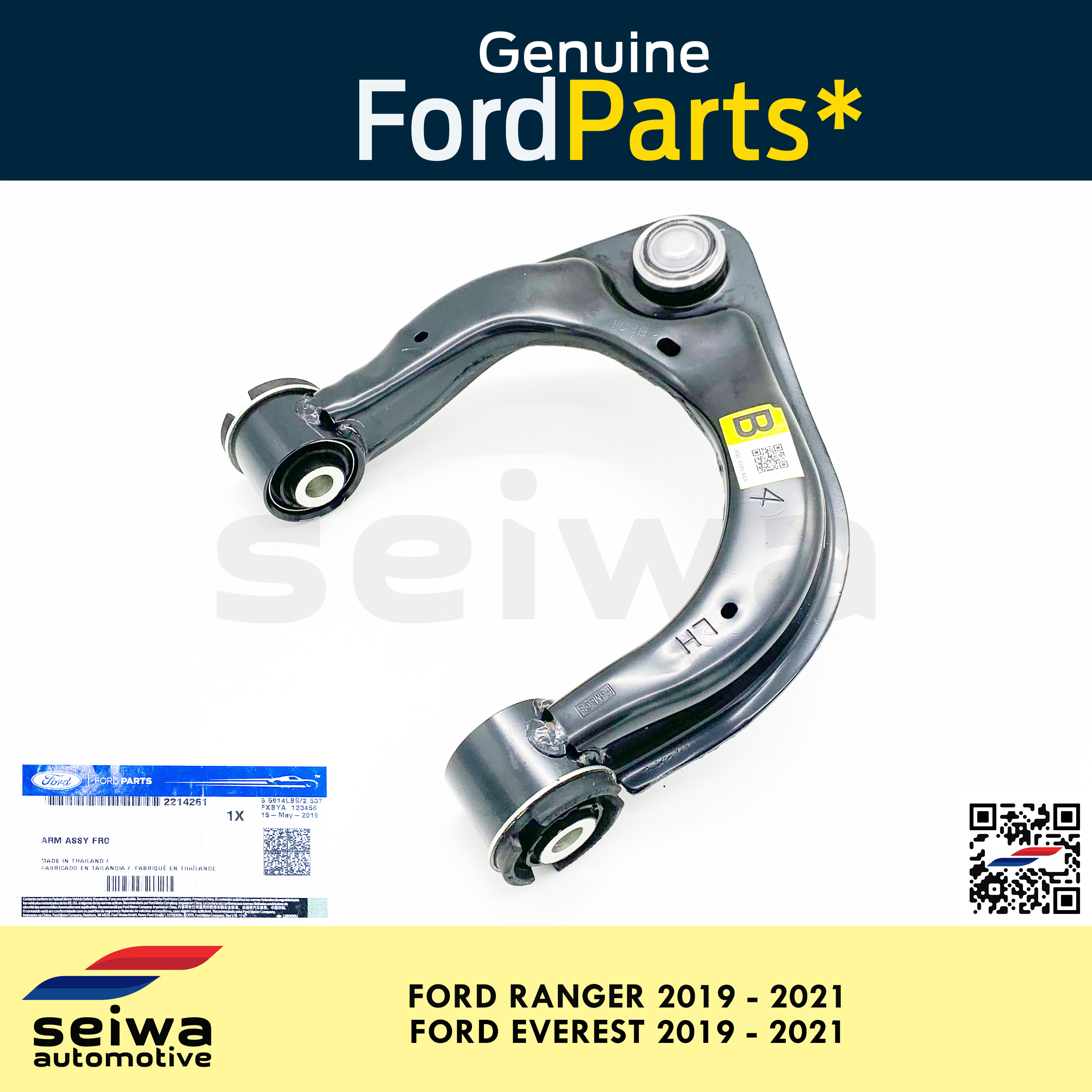 [2019 - 2021 4X4] Ford Ranger Suspension Arm (UPPER LH) - [2019 - 2021] Ford Everest Suspension Arm (UPPER LH) - Genuine Ford Auto Parts Presyo 9,990 Piso*Libreng Shipping