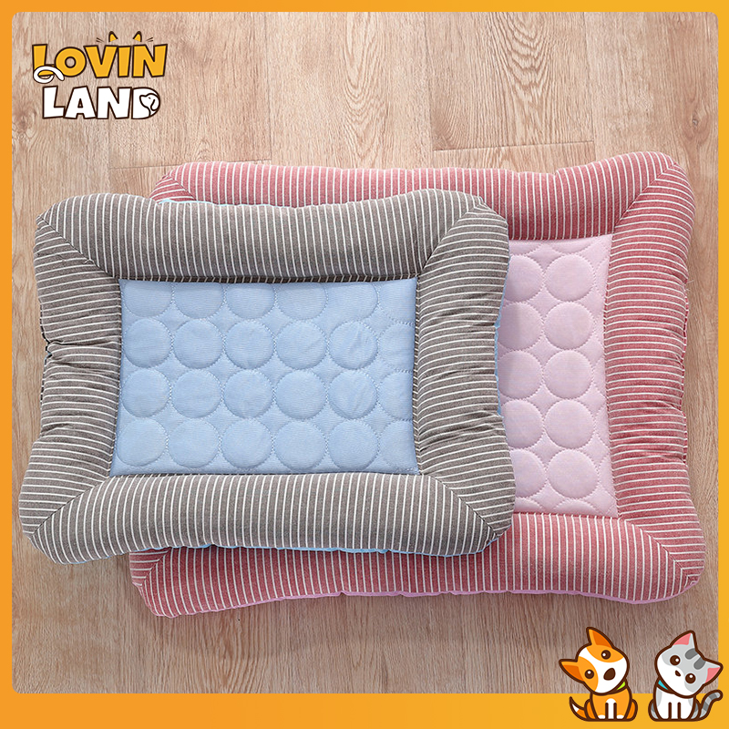 Lovinland Summer Cool Feeling Dog bed Fashion Dog mat Breathable Household Pet Sofa For Medium And Large Dogs Products Puppies Cat Mat Clearence Sale Presyo 1,752 Piso*Libreng Shipping