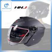 HNJ Dual Visor Motorcycle Helmet - 2 Designs (818A & 616A)
