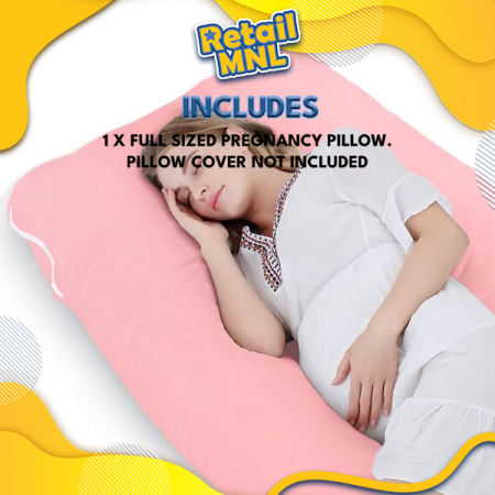 Retailmnl U Shape Maternity Pillow for Pregnant Women