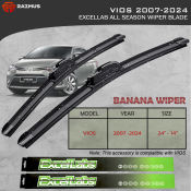 Toyota VIOS Front Wiper Blade - All Season, Banana Rubber