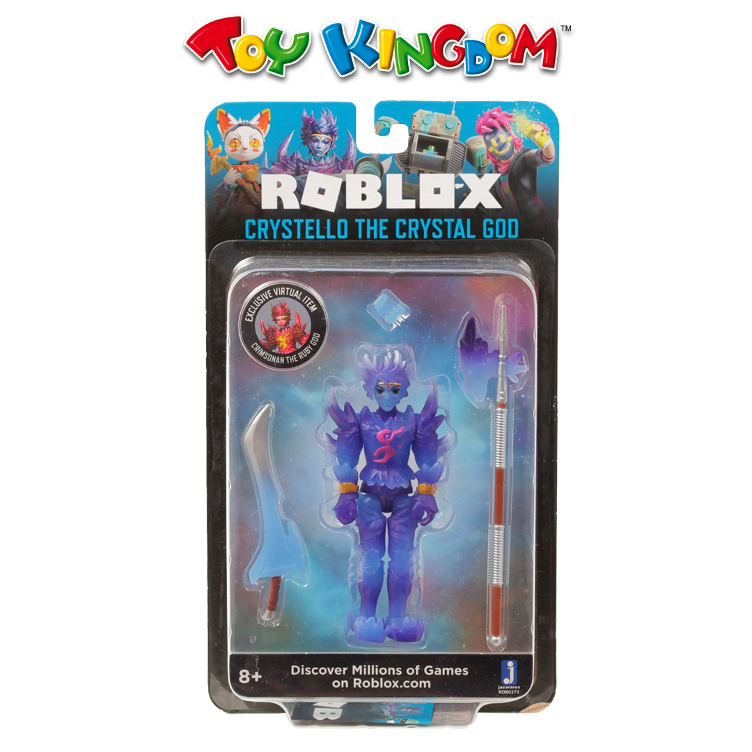 Roblox Crystello The Crystal God Toys For Boys Toy Kingdom - check out the roblox digital collectors checklist which