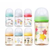 Pigeon Bottle Japen SofTouch™ 3.0 Wide Neck Glass Bottle Baby Ppsu Feeding Bottle 160ml/240ml