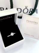 Pandora Crystal Promise Ring - Elegant Engagement Anniversary Gift