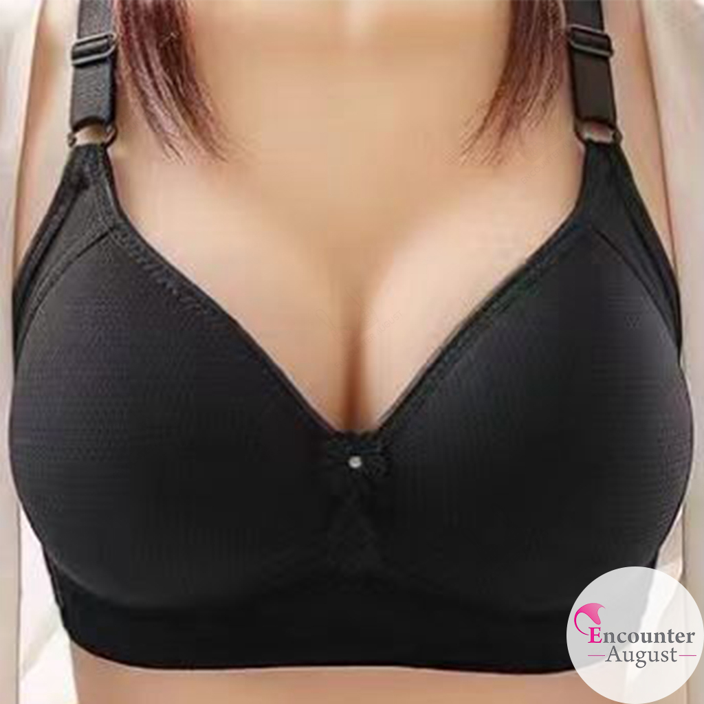 Plus Size 36-48 Big Cup BC Bra Women 3/4 cup Wireless 40-42-44-46 C168 - Image 2