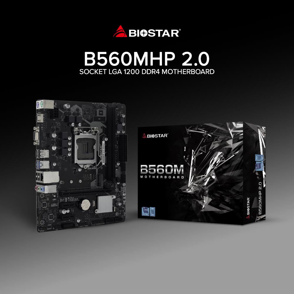 EasyPC Biostar B560MHP Socket LGA 1200 Ddr4 Motherboard