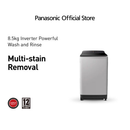 Panasonic 8.5Kg Top Load Inverter Washing Machine