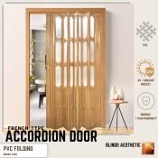 French Accordion Door - Customizable Size, High-Quality Material