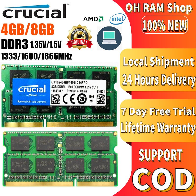 Kingston Hyperx Ddr3 Ram 4Gb/8Gb 1866Mhz 1600Mhz Desktop Memory