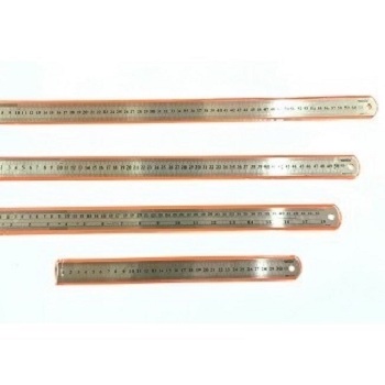 Metal Ruler Stainless Steel Ruler With Cork Backing:(12+18 Inch