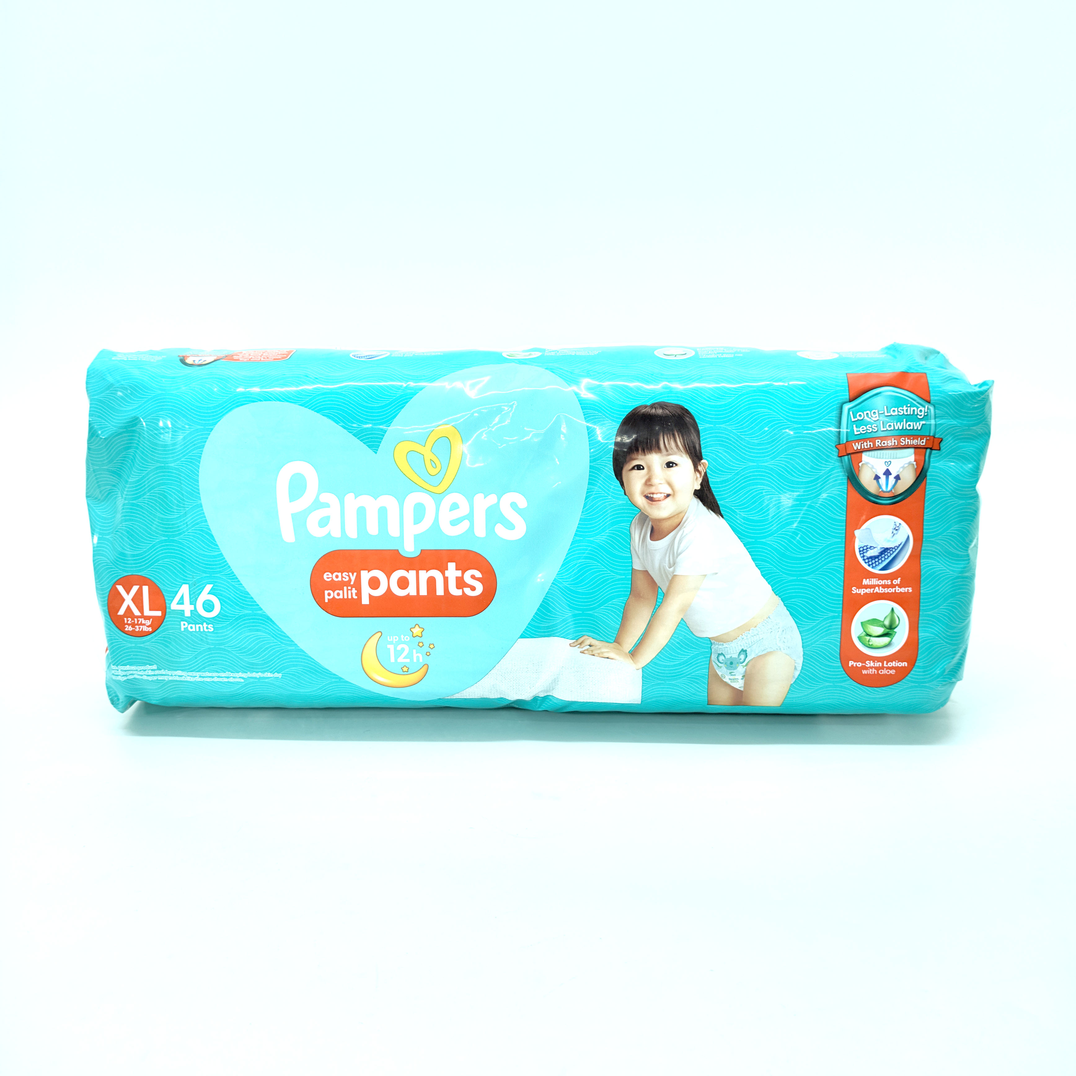 Pampers Extra Absorb Channels Baby Dry Pants Size XL 20 Pcs - flybuy.in