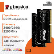 Kingston Fury Laptop RAM DDR4 SODIMM for Notebooks