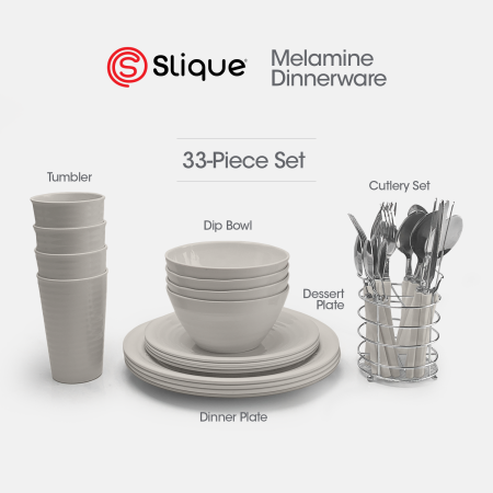 SLIQUE Ripple Design Dinnerware Sets