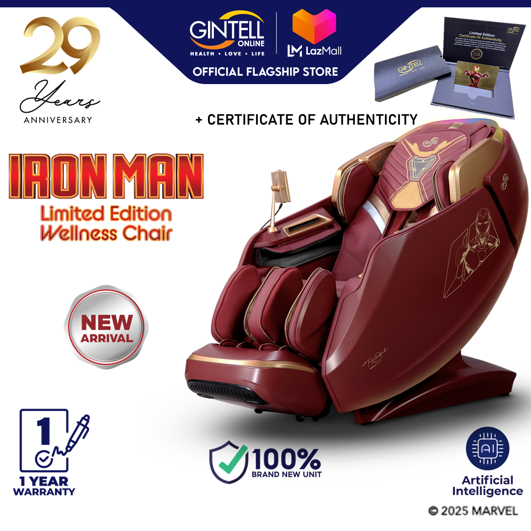 Massage Chair Gintell Tens Pad GINTELL DeVano SL ROSEmatic Massage