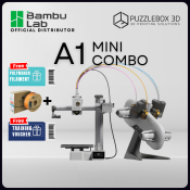 Bambu Lab A1 Mini and A1 Mini Combo 3D Printer allows 4-Color with Ams lite Full Auto Calibration Noise Canceling 3D Printer