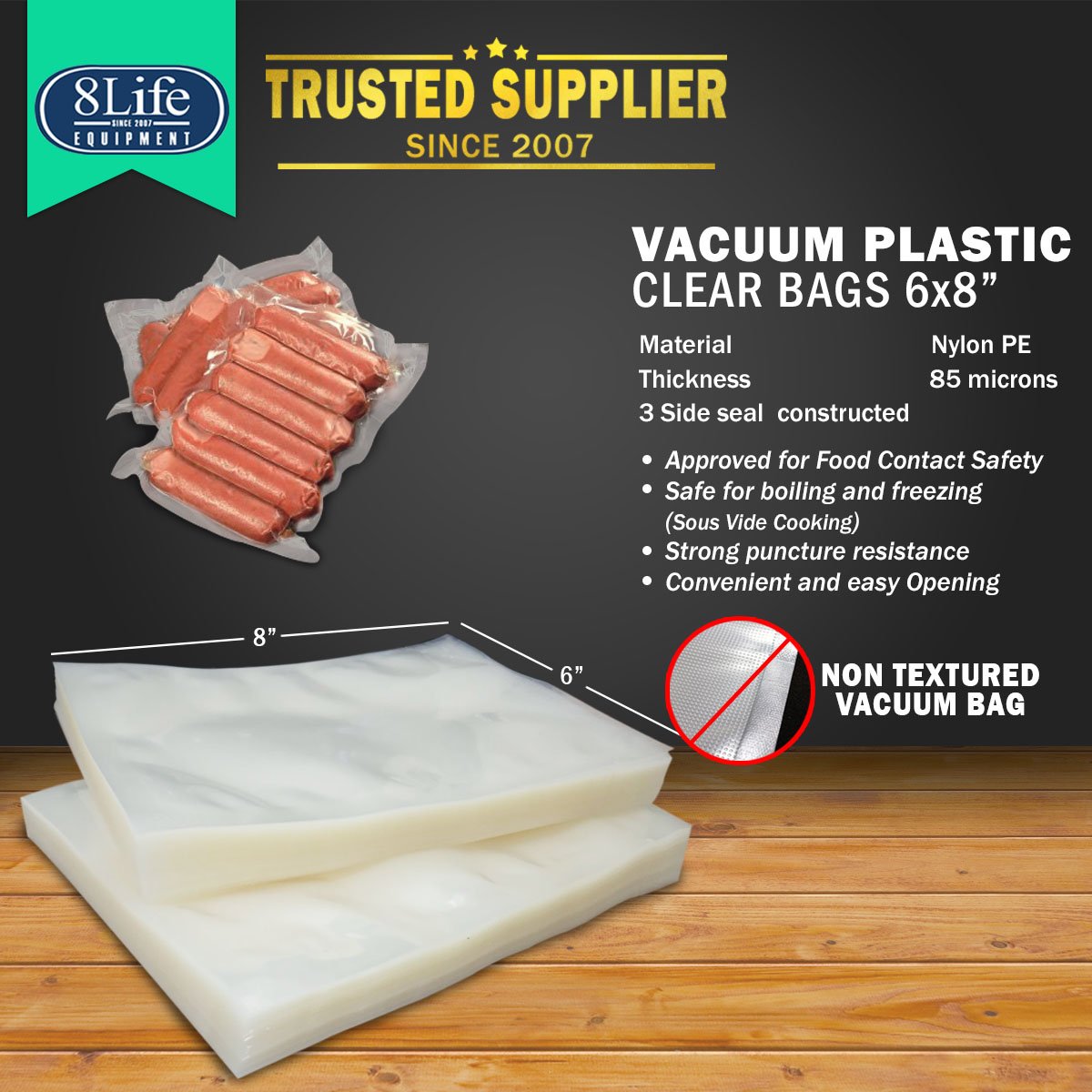Clear  Clear Vacuum Bags  Vacuum Bags