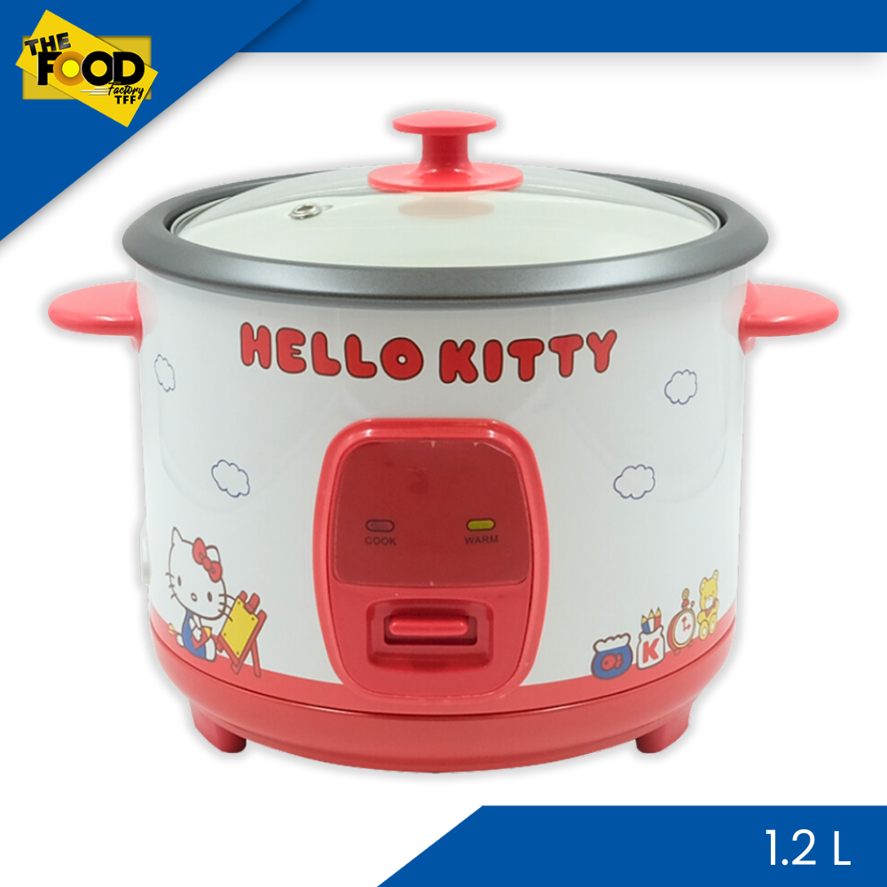 Tough Mama RTRC18-1G Hello Kitty Rice Cooker Straight Type 1.8L Non-stick Rice  Cooker with steamer