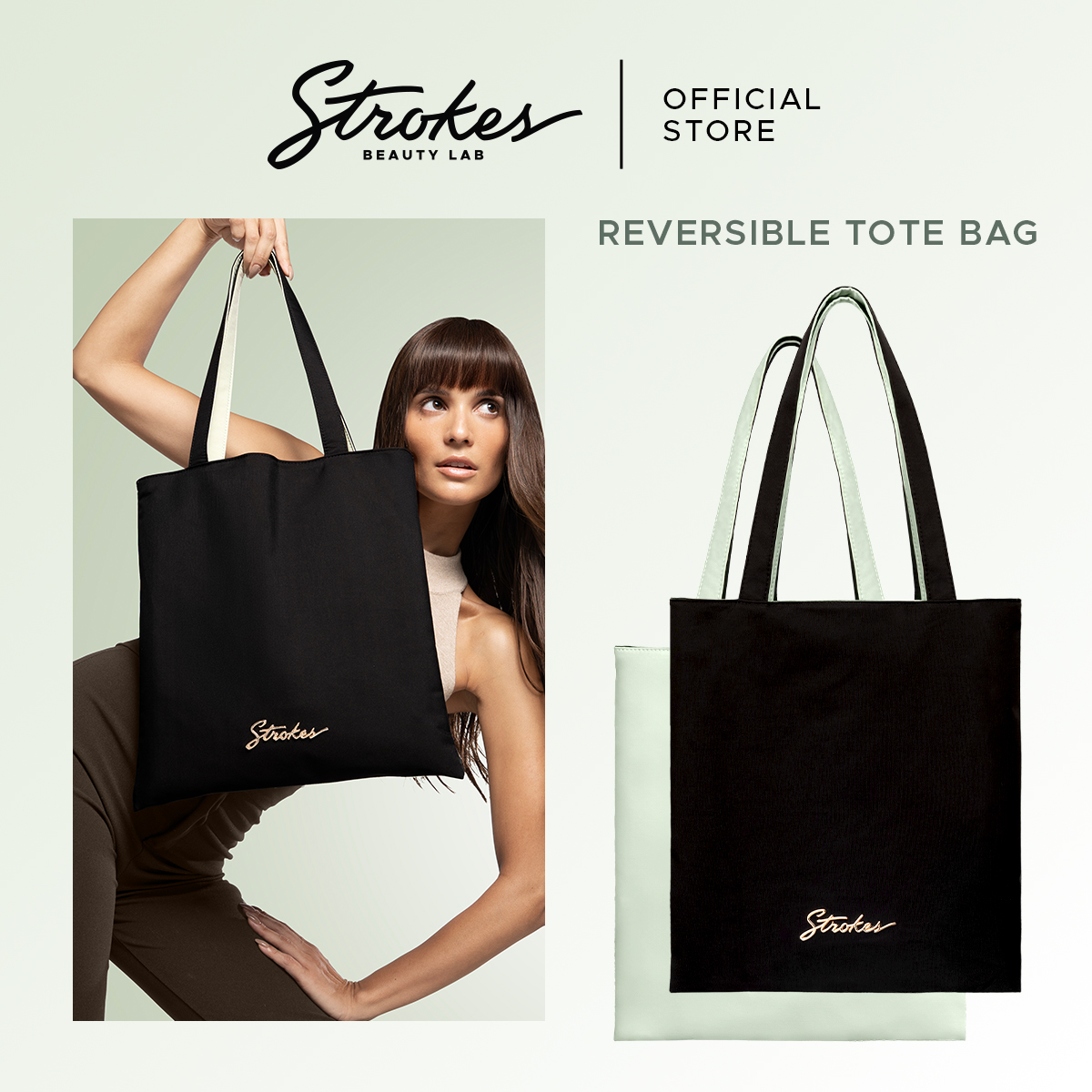 Discount on Strokes Beauty Lab  shoes - SKU: Strokes Reversible Tote Bag
