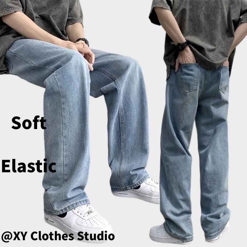2021 Loose Jeans Men Denim Pants Baggy Straight Camouflage Pocket | Fruugo  NO-donghotantheky.vn