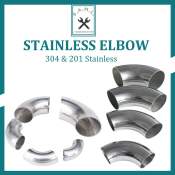 S.A.M.L. 90° Stainless Steel Elbow for Tubular Railings