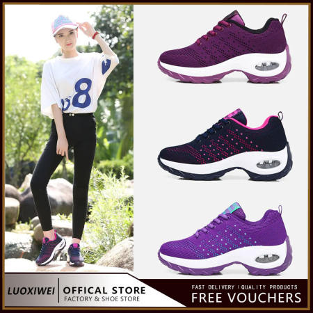 LUOXIWEI Lightweight Breathable Running Shoes for Men and Women