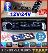 Pioneer Bluetooth Car Stereo with USB/SD, 1Din In-Dash Autoradio