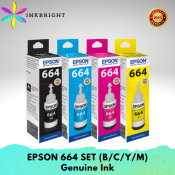 Epson Ink 664 Set for L-Series Printers