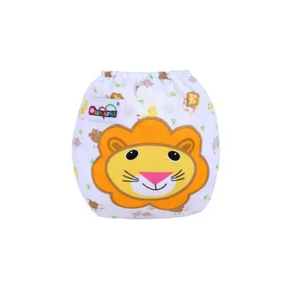Newborn Baby Cartoon Adjustable Washable Cloth Diapers Pants(Insert sold separately) (5)