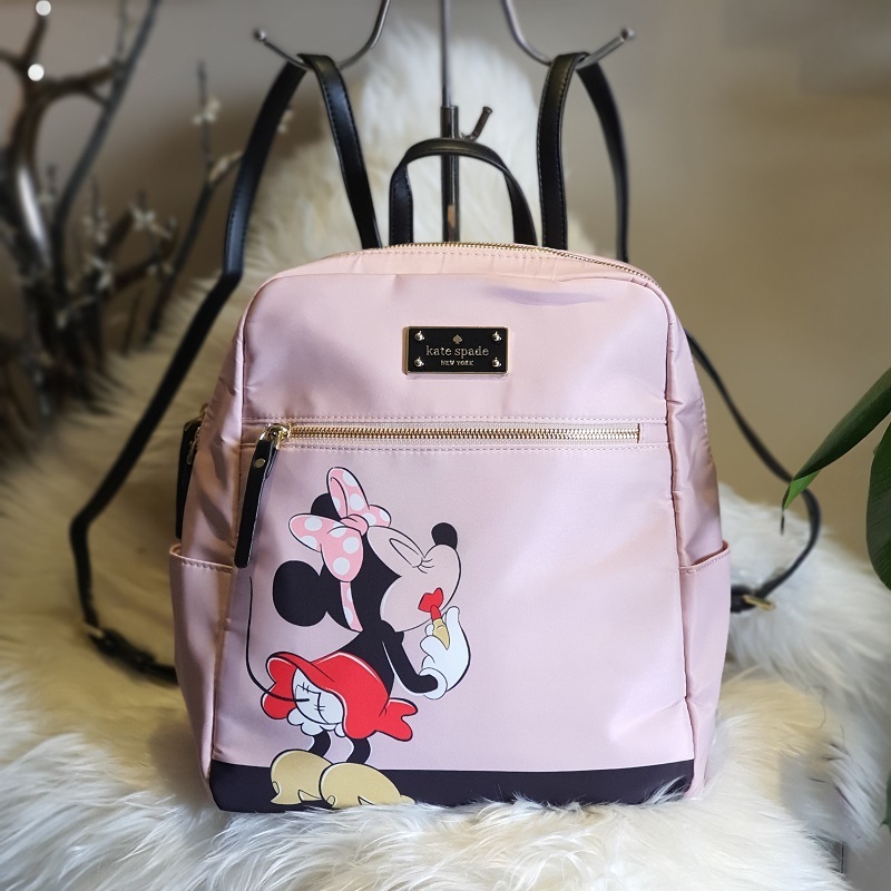 Guaranteed Authentic Kate Spade Blake Avenue Minnie Print Backpack - Light  Pink | Lazada PH