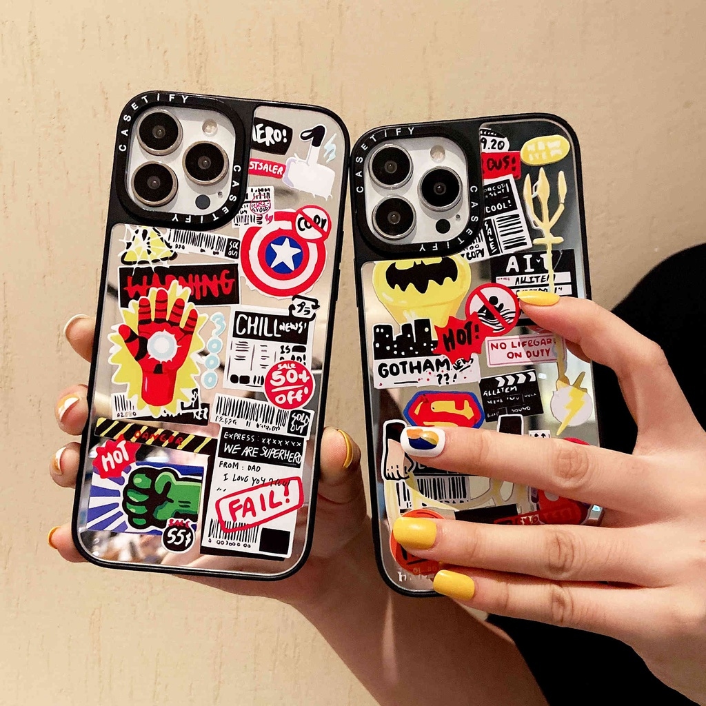 ▽▭ Fashion Supreme silicon iPhone Case for iPhone 14 13 12 11 Pro MAX XS  MAX XR X 7 - 8 Plus shockproof back cover