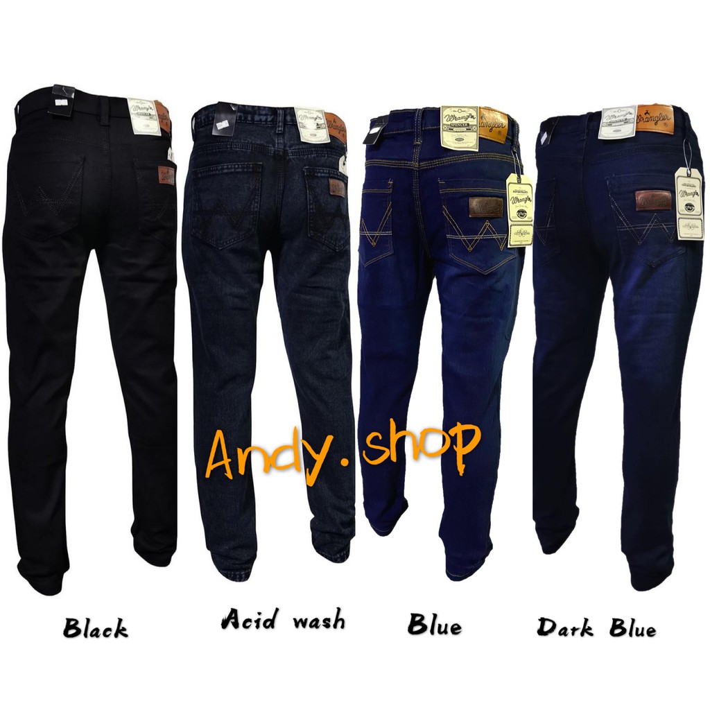 ✦Maong Pants Wrangler Best Selling Stretchable Skinny Jeans for men COD✯ |  Lazada PH
