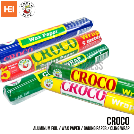 Croco Wax Paper / Aluminum Foil / Cling Wrap / Baking Paper